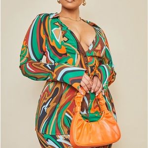 Multi Abstract Two Piece